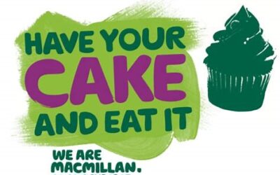 Cake Bake Sale for Macmillan Saturday 30th September 2023